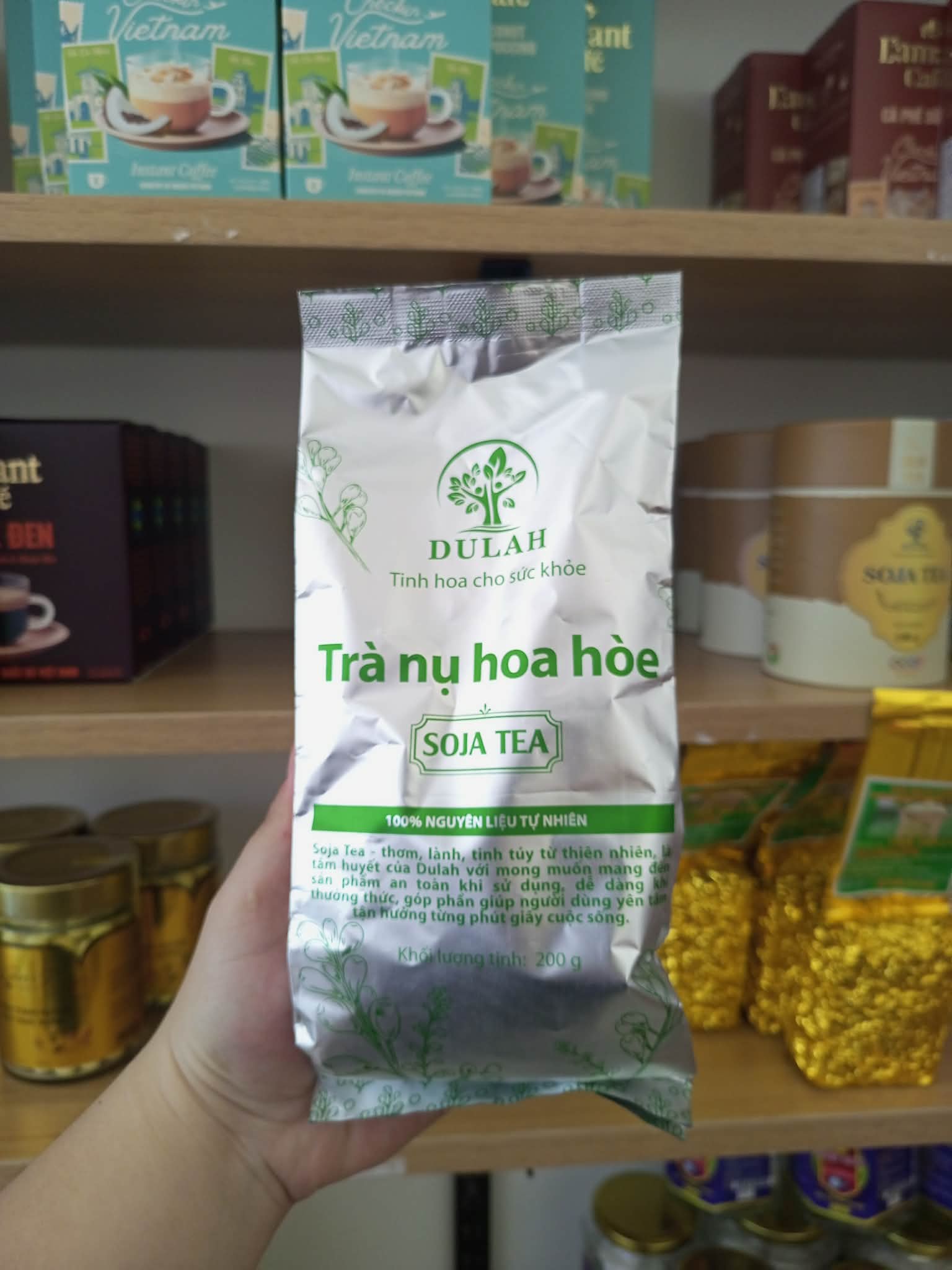 Trà nụ hoa hòe SOJA TEA 200gr